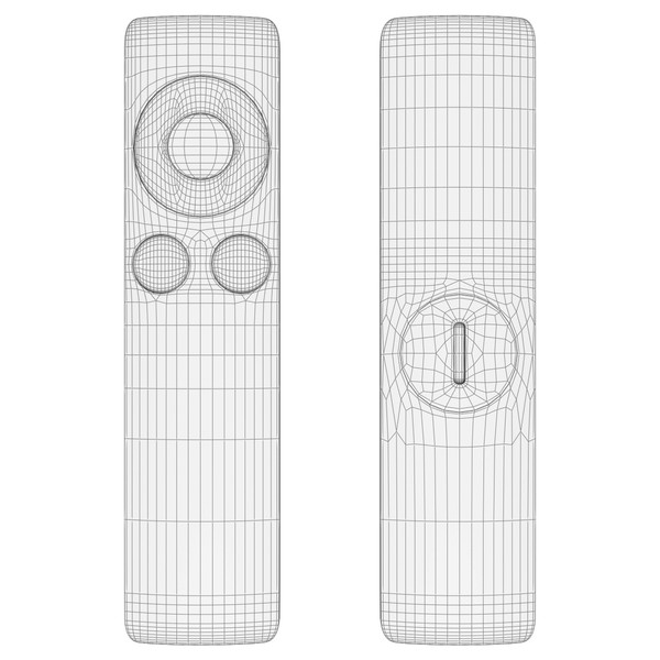 3d apple tv remote model - Apple TV by RicardoAfonso